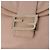 FENDI Mamma Baguette Shoulder Bag Leather Pink Gold - vista 19