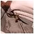 FENDI Mamma Baguette Shoulder Bag Leather Pink Gold - vista 24