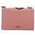 PRADA Schultertasche mit Kette Saffiano-Leder Rosa Silber - Ansicht 2