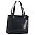 CHANEL Tote Bag Lackleder Schwarz Silver CC