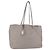 FENDI Celeria Handtasche Leder Grau Silber