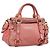 Miu Miu Hand Bag Leather 2way Pink Gold