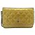 CHANEL Matelasse Chain Shoulder Wallet Patent Gold Silver CC - vista 13