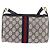 GUCCI GG Supreme Sherry Line Shoulder Bag PVC Navy Gold 89 02 018 - vista 2