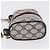 GUCCI GG Supreme Sherry Line Shoulder Bag PVC Navy Gold 89 02 018 - vista 5