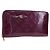 LOUIS VUITTON Monogram Vernis Zippy Organizer Long Wallet Viole LV