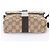 Borsa a tracolla e pochette Gucci in tela GG e pelle Marrone - vista 6