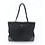 Borsa Tote Prada in nylon Tessuto con logo triangolare nero