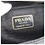 Prada Leder-Tote-Bag mit Dreieckslogo Schwarz - Ansicht 9