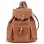 Zaino e borsa a tracolla Gucci Old Bamboo in pelle Cammello