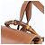 Zaino e borsa a tracolla Gucci Old Bamboo in pelle Cammello - vista 2