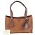 Bolso Tote Prada BR3017 de cuero marrón Castaño