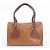 Bolso Tote Prada BR3017 de cuero marrón Castaño - vista 2