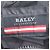 Borsa a tracolla Bally Trainspotting in pelle e nylon Nero Bianco Rosso - vista 9
