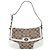 Borsa a tracolla Coach Signature Leather Marrone Bianco