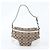 Borsa a tracolla Coach Signature Leather Marrone Bianco - vista 3