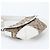 Borsa a tracolla Coach Signature Leather Marrone Bianco - vista 5