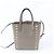 Borsa a tracolla in pelle con borchie Pegasus Star Jimmy Choo Grigio - vista 3