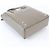 Borsa a tracolla in pelle con borchie Pegasus Star Jimmy Choo Grigio - vista 5
