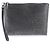 Clutch in pelle con borchie Spike Christian Louboutin Nero