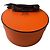Hermès Cinturón reversible Hermes Double H Circle Logo Burdeos Camello - vista 11