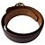 Hermès Cinturón reversible Hermes Double H Circle Logo Burdeos Camello - vista 2
