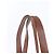 Borsa Tote Miu Miu in pelle e tela Marrone Rosso - vista 2