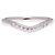 Autre Marque Anello da donna Tiffany & Co. Pt950 curvo con 9 diamanti - vista 4