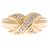 Autre Marque Anello da donna Tiffany & Co. 750YG Diamond Signature Cross - vista 4