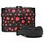 Borsa a mano Louis Vuitton Handle Soft Trunk (LV x YK) Collaborazione Yayoi Kusama Nero Rosso