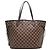 Saco Tote Louis Vuitton Neverfull MM Damier ebene - vista 2