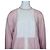 Autre Marque ME+EM Camisa de algodón a rayas rosas y blancas con pechera plisada Blanco - vista 2