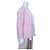 Autre Marque ME+EM Camisa de algodón a rayas rosas y blancas con pechera plisada Blanco - vista 3