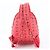 MCM Visetos Leder-Rucksack/Schultertasche mit Nieten Pink - Ansicht 3