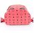 MCM Visetos Leder-Rucksack/Schultertasche mit Nieten Pink - Ansicht 6