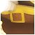 MCM Munich Mini Bolso de piel 2-Way Amarillo - vista 9