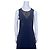 High Tech Kleid in Marineblau mit Spitzenbesatz Schwarz - Ansicht 2