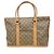Louis Vuitton Monogram Sac Weekend PM Tote Bag Braun