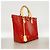 Borsa Louis Vuitton Vernis Montebello MM Fuschia - vista 2