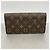 Louis Vuitton Monogram Portefeuille Sarah Long Wallet M60531 Marrone - vista 11
