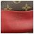 Louis Vuitton Monogram Portefeuille Emilie Long Wallet Marrone Rosso - vista 4