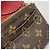 Louis Vuitton Monogram Portefeuille Emilie Long Wallet Marrone Rosso - vista 5