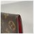Louis Vuitton Monogram Portefeuille Emilie Long Wallet Marrone Rosso - vista 6