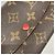 Louis Vuitton Monogram Portefeuille Emilie Long Wallet Marrone Rosso - vista 7