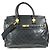 Versace Vintage Medusa Logo Handtasche Schwarz