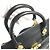 Versace Vintage Medusa Logo Handtasche Schwarz - Ansicht 8