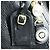 Versace Vintage Boston Bag mit Sunburst-Logo Schwarz - Ansicht 17