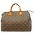 Bolso Louis Vuitton Monogram Speedy 30 Castaño