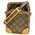 Bolso de hombro Louis Vuitton Monogram Amazon Castaño
