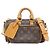 Borsa Boston Louis Vuitton Monogram Archive Keepall Cargo 25 Marrone